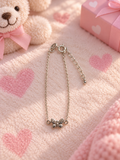 Kinderarmband mit Schmetterling 925 Sterling Silber
