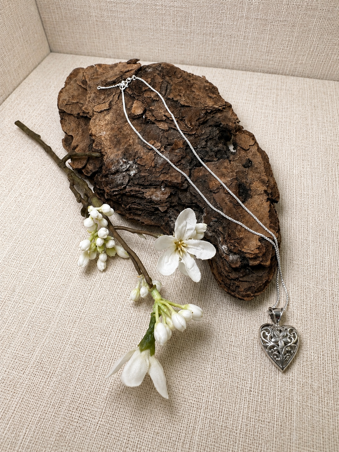Panzerkette aus 925 Sterling Silber 42+45 cm