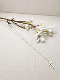 Silberkette mit Kreuz aus 925 Sterling Silber
