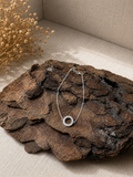 Silberarmkette mit Zirkonia verstellbar