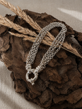 4-reihiges Armband aus 925er Silber mit Spezialverschluss
